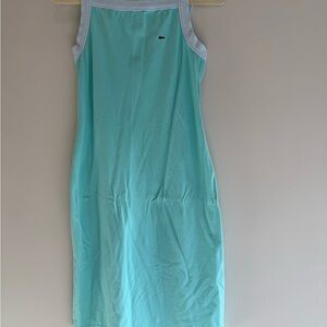 Lacoste Sport Turquoise Sleeveless Dress | Size 38 (US S/M)